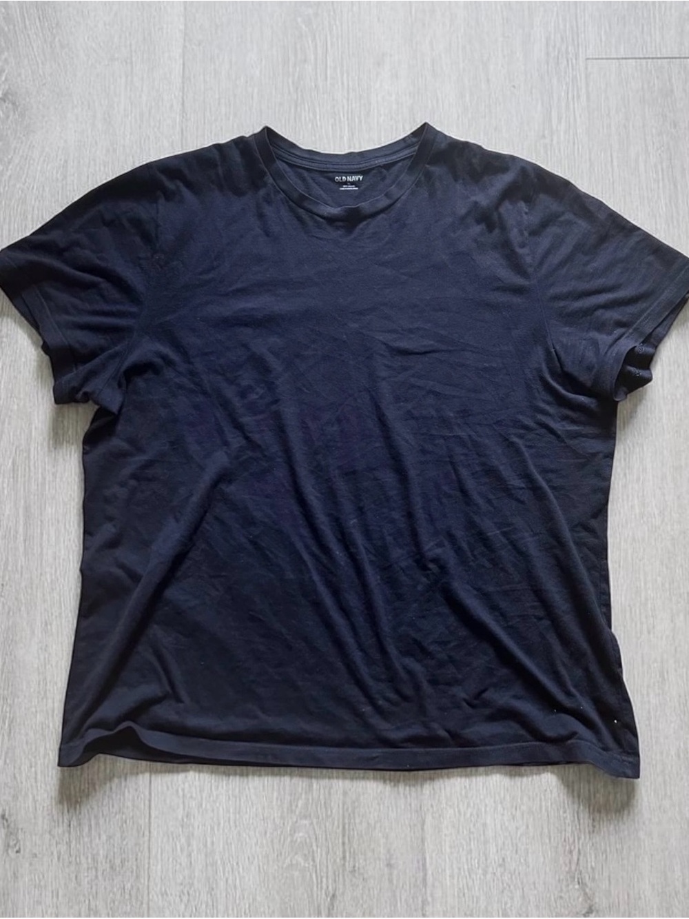 Old Navy Black Short Sleeve Crew Tee